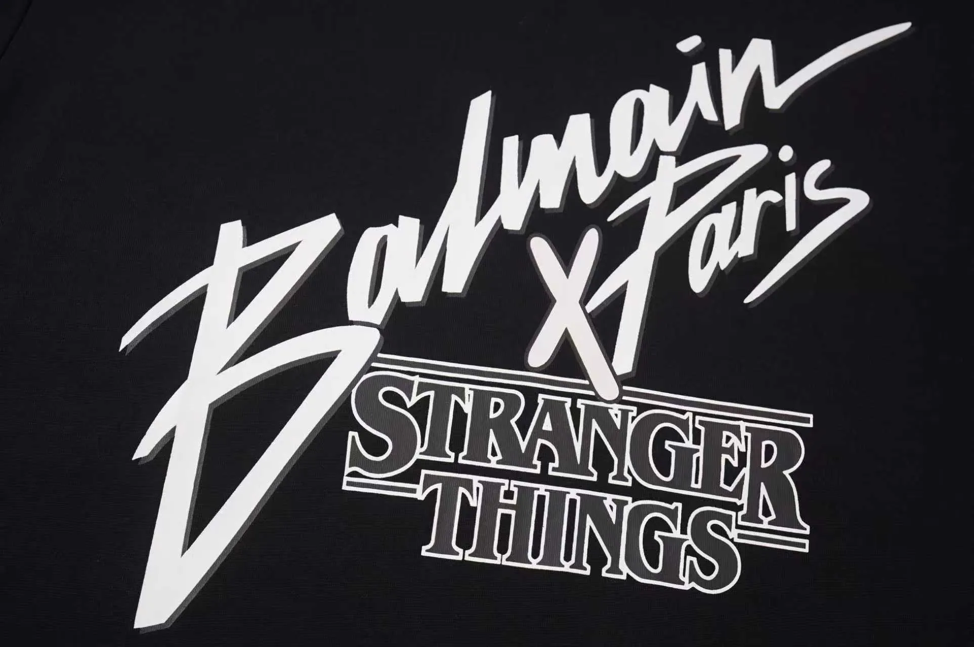 P90《𝙉𝙚𝙬♈️ BALMAIN》🏖 25 New Arrival logo T ， 260 32 ， 。 : Black White Size:S M L XL 2XL